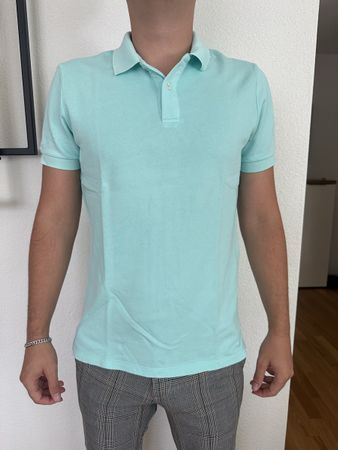 Polo Shirt Manor Man hellblau Grösse M guter Zustand