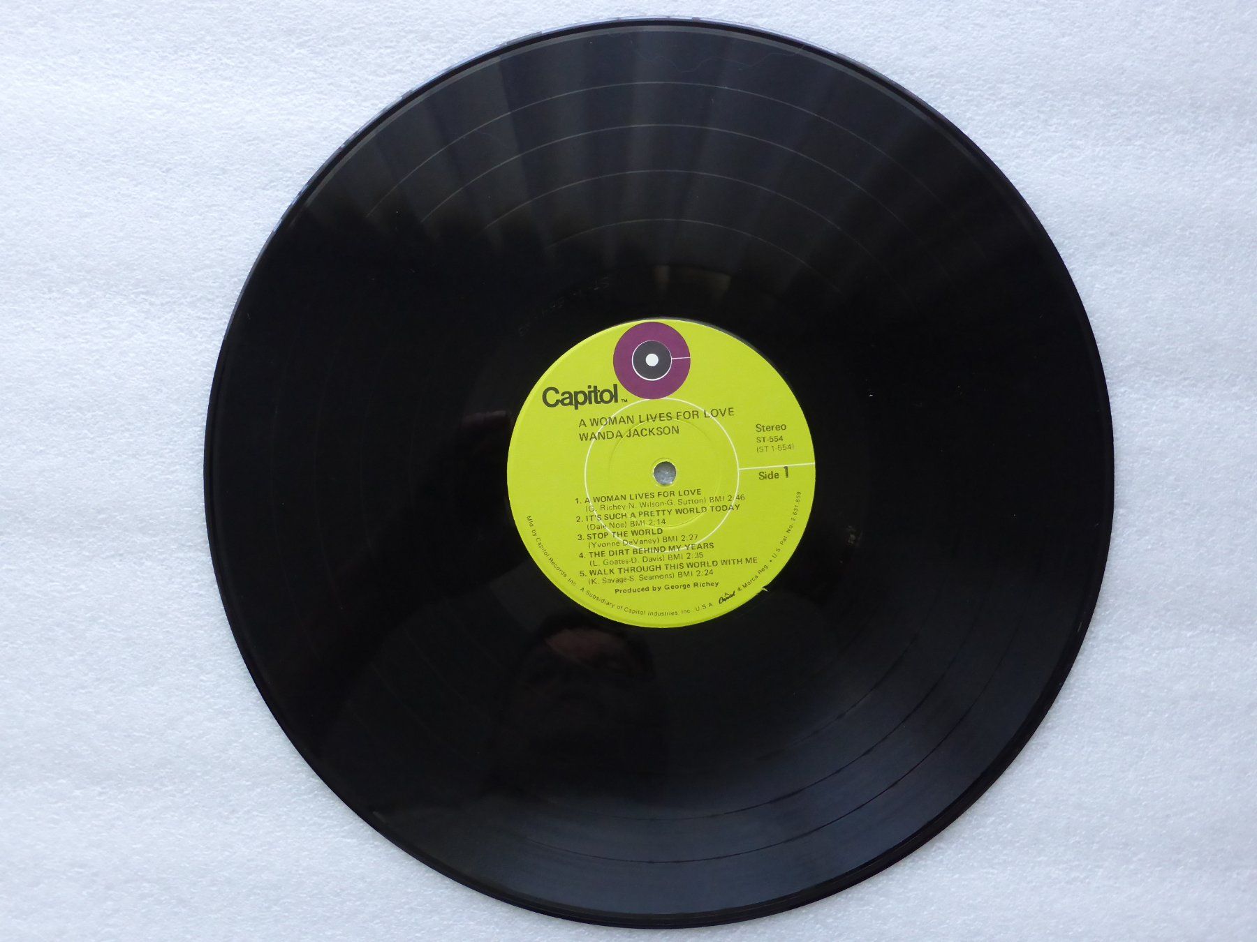 Dischi in vinile: VINYL  LP   WANDA JACKSON mit ORIGINAL UNTERSCHRIFT – Usato da Küssnacht am Rigi venduto da Sunnestrahl 2