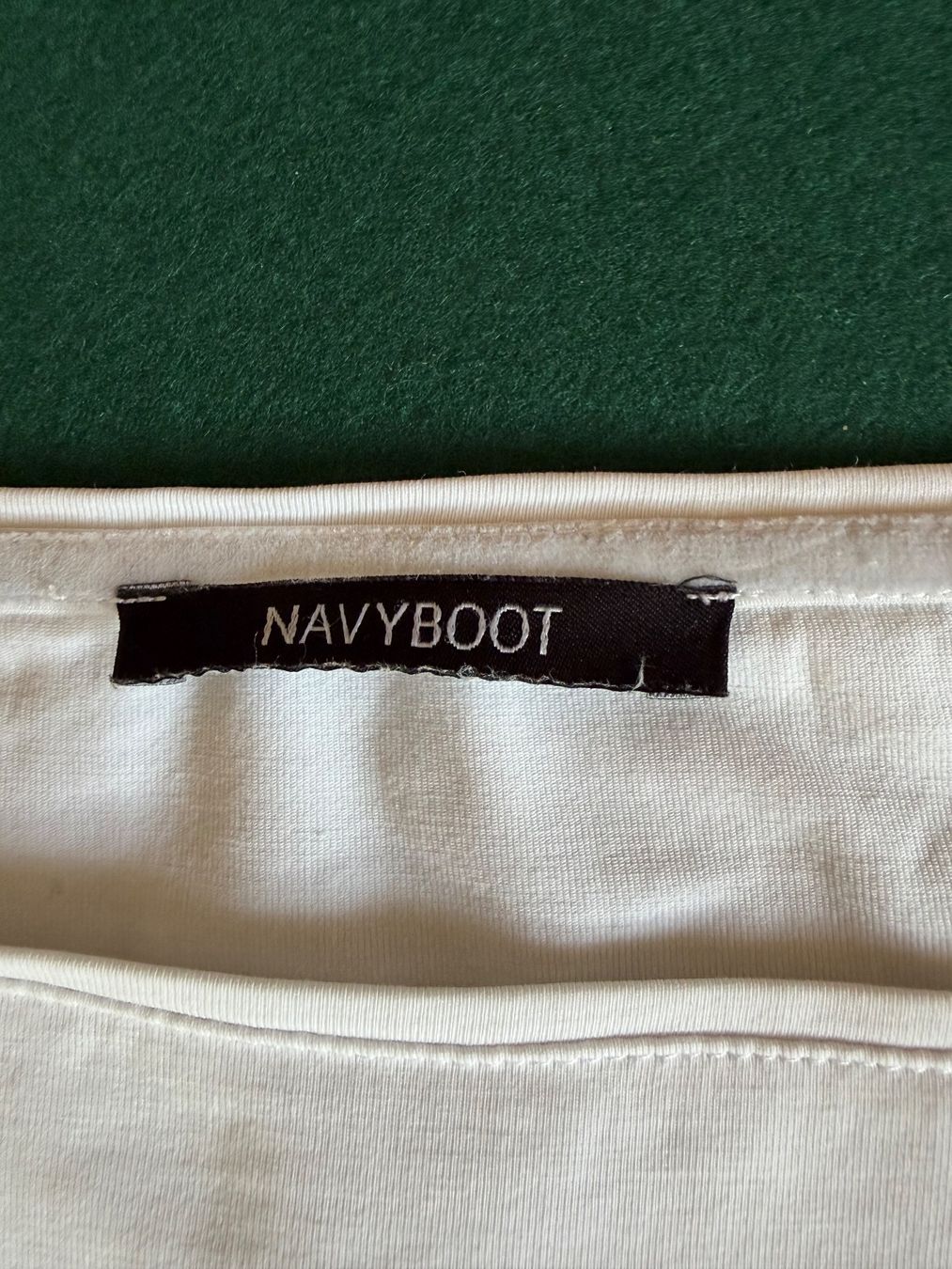 Navyboot T-shirt: NAVY BOOT T-Shirt   Baumwolle    Größe: S / 36/ 38 EU – Usato da Interlaken venduto da Bona55 6