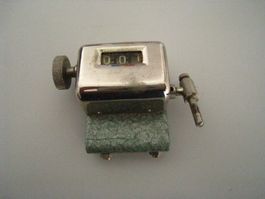 Handzählgerät / Zählwerk, Vintage, Metall, Top antik