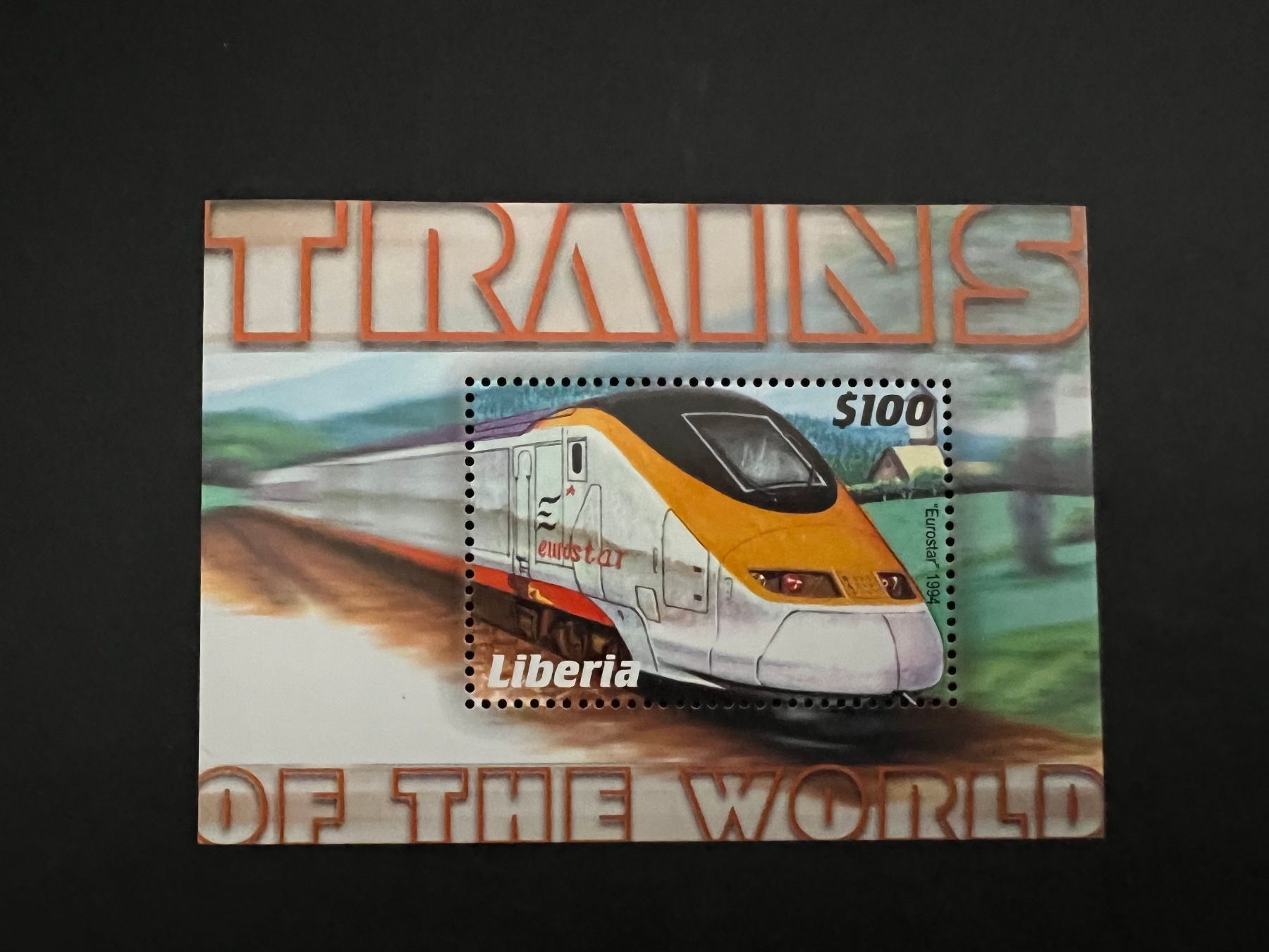 Tutti i francobolli: Liberia Eisenbahn Block  **  Luxus   (B803) – Usato da Hinwil venduto da Sidi4