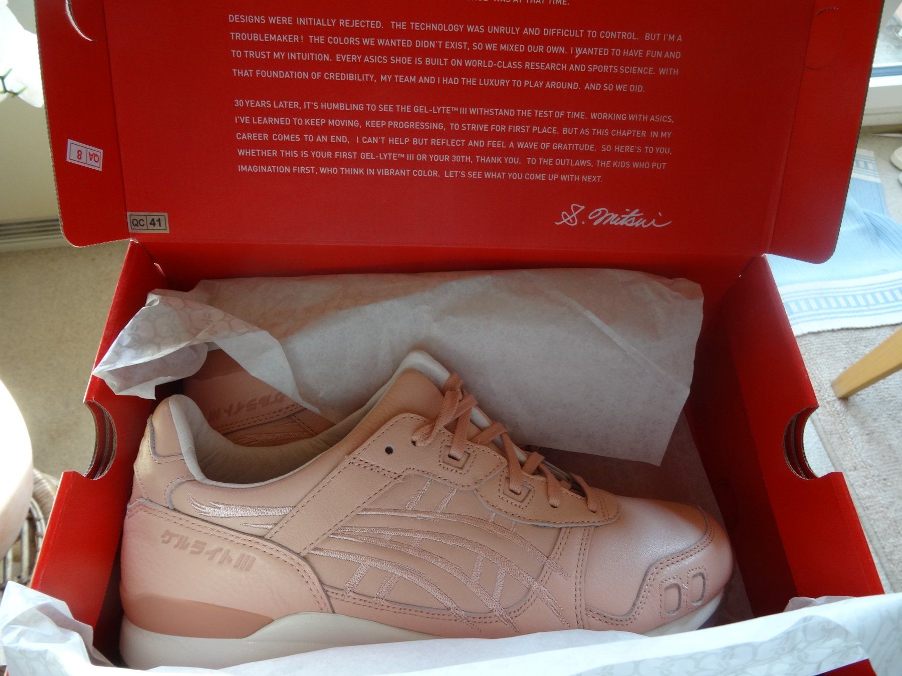 Asics Scarpe da uomo: Asics Gel lyte iii Sakura Grösse 43 – Nuovo e nell'imballaggio originale da Laupen ZH venduto da Flow10