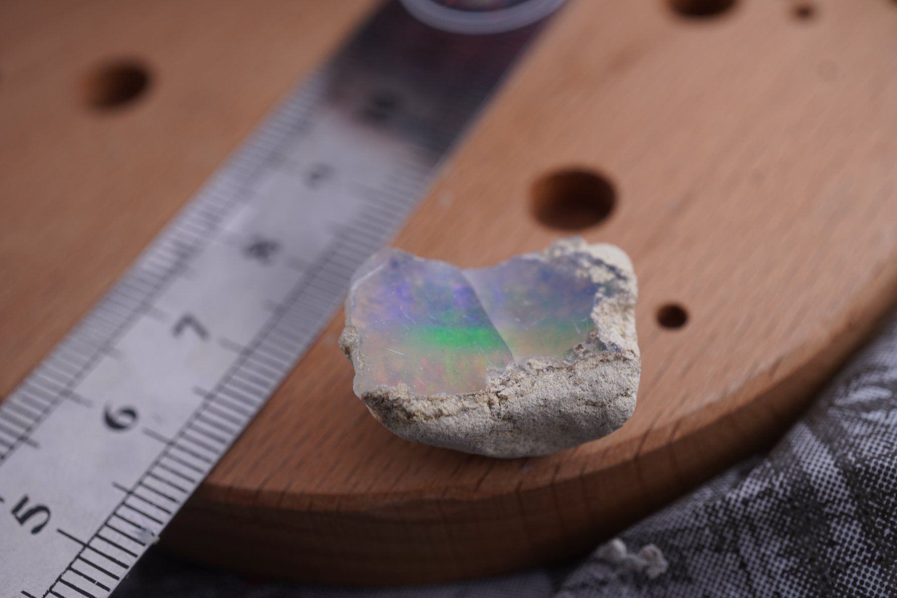 Minerali & Pietre curative: Opal Rohstein 22mmx18mm     ab  1.-     Räumung – Nuovo e nell'imballaggio originale da Eschenbach SG venduto da topstone 5