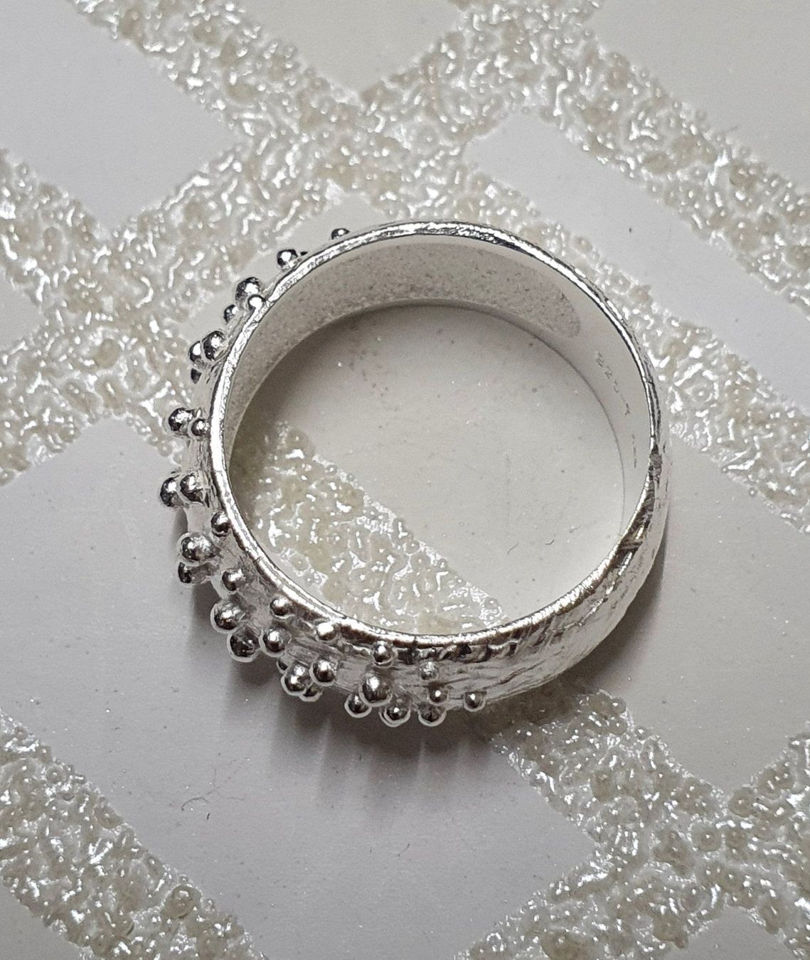 Anelli: Neu: "Drachenfels Design" / Ring Gr. 58 / 925 Silber – Nuovo (secondo la descrizione) da Muri AG venduto da Edlerweiss 4