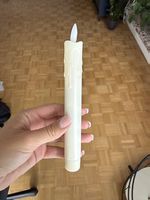 100 LED-Kerzen Inkl. 2 Batterien