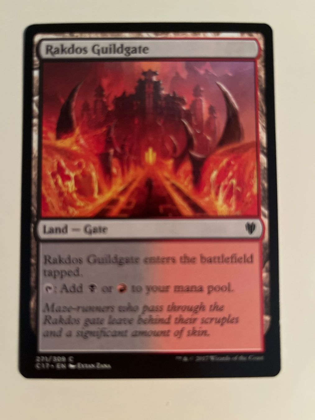 Magic The Gathering Carte collezionabili: 1 x Rakdos Guildgate - Magic: The Gathering - MtG – Usato da Kriens venduto da Shadi1980
