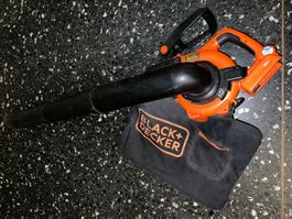 Black & Decker Laubsauger für 36V Akku