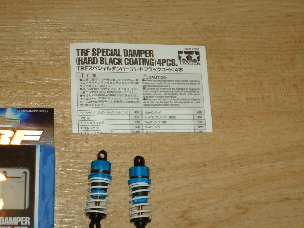 Tamiya 42102 TRF Special Damper Set | Acheter sur Ricardo