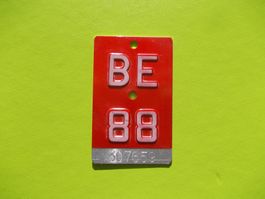 Velonummer / Fahrradnummer BE 88