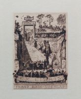 Exlibris Albert Welti - Original Radierung