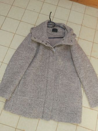 Manteau beige entre saison taille 44