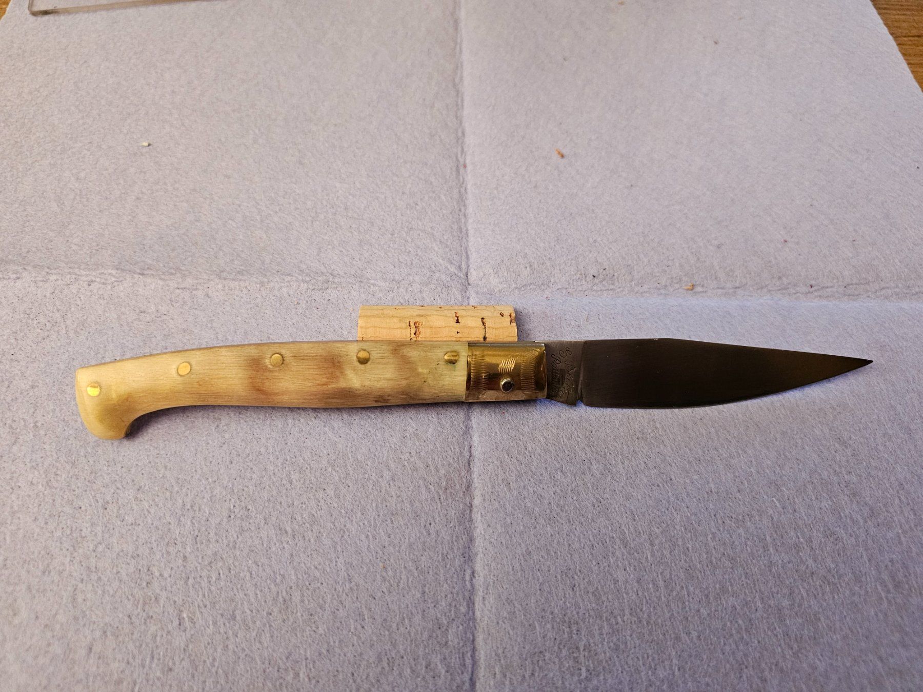 Accessori: Stefano Bellu Pattada 10,5 cm corno – Nuovo e nell'imballaggio originale da Monte Carasso venduto da giave 1