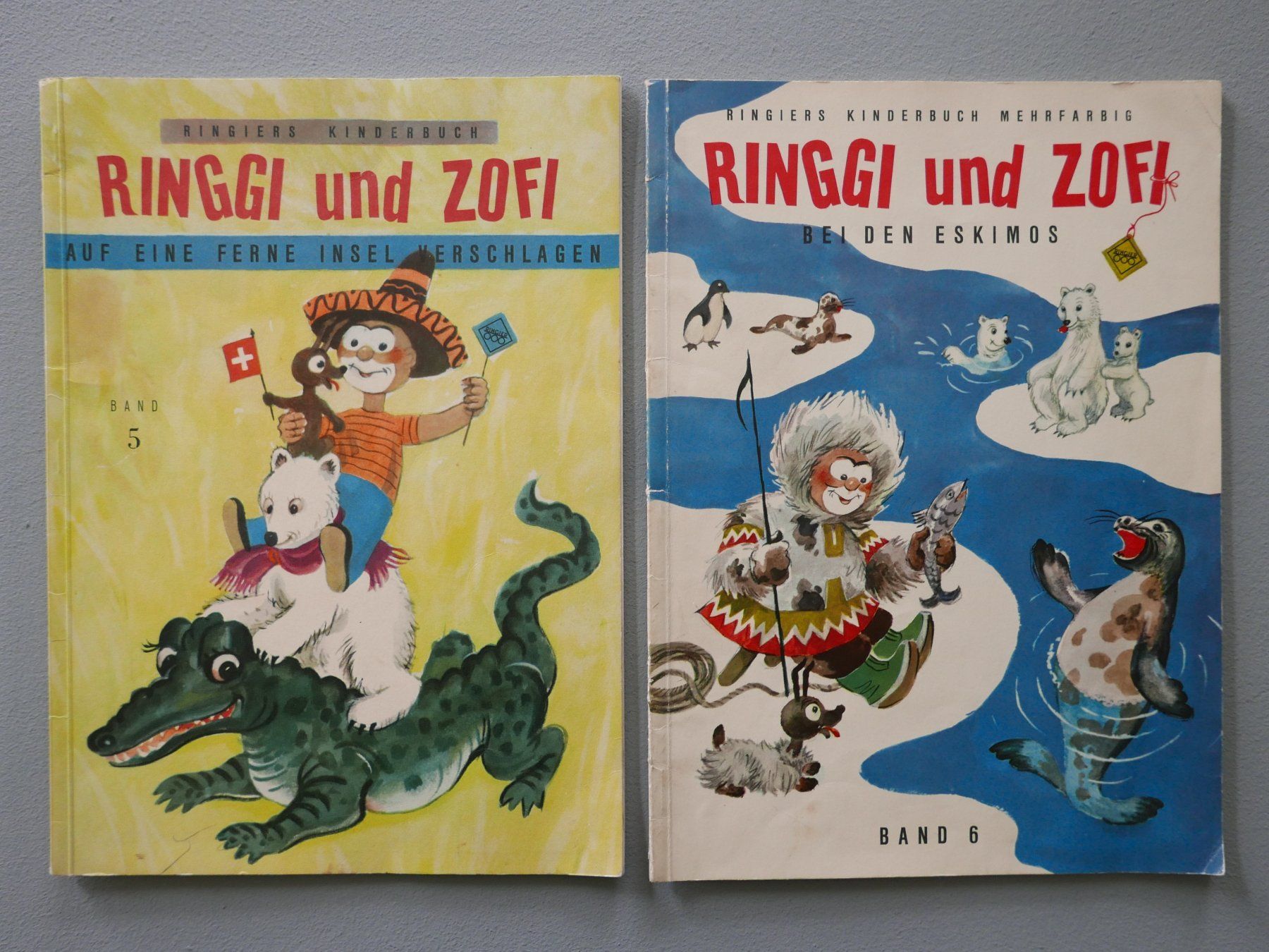 Libri: RINGIERS KINDERBUCH RINGGI UND ZOFI 7 BÄNDER – Usato da Balgach venduto da Zwischenraum 4