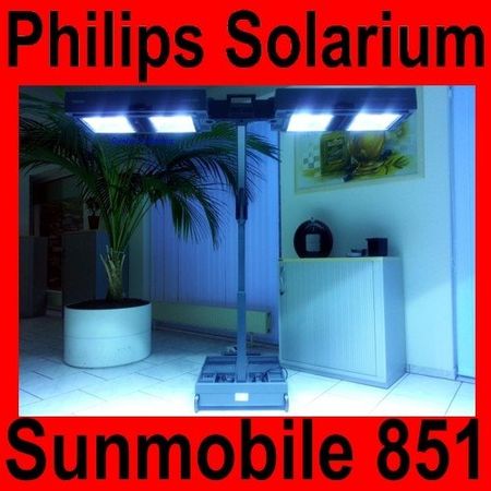 Solarium Philips Sunmobile HB 851 EE Homesun Sonnenbank