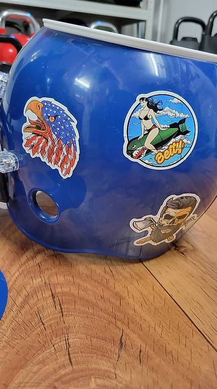 Abbigliamento & accessori d'epoca: NFL Snackhelm – Usato da Hinterforst venduto da Metz69 2
