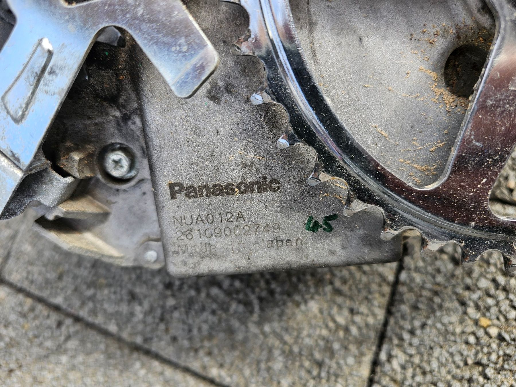 Panasonic Motori: Motor zu Flyer NUA012A 45kmh – Usato da Seedorf BE venduto da REWOLO 1