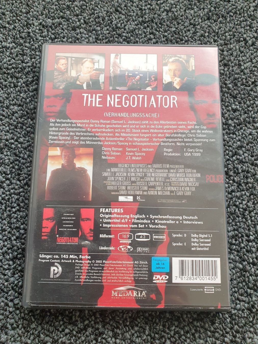 Tutti i DVDs: THE NEGOTIATOR(3628) – Usato da Ruswil venduto da Ruck.Zuck. 1