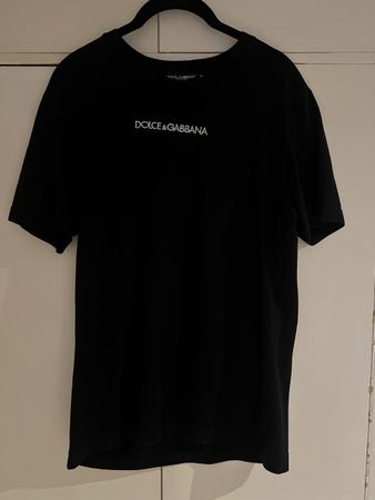 D&G T-Shirt schwarz Grösse M Sommer Essential Designer