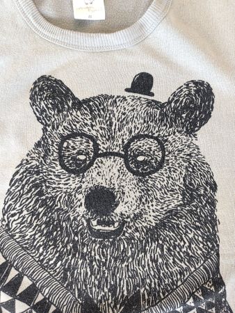 Pulli mit Bärenmotiv, Gr. M
