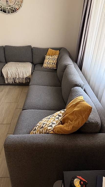Divani: Grosse Eckcouch / Sofa, grau, sehr bequem, Top Zustand! – Usato da Starrkirch-wil venduto da Serdi001 1