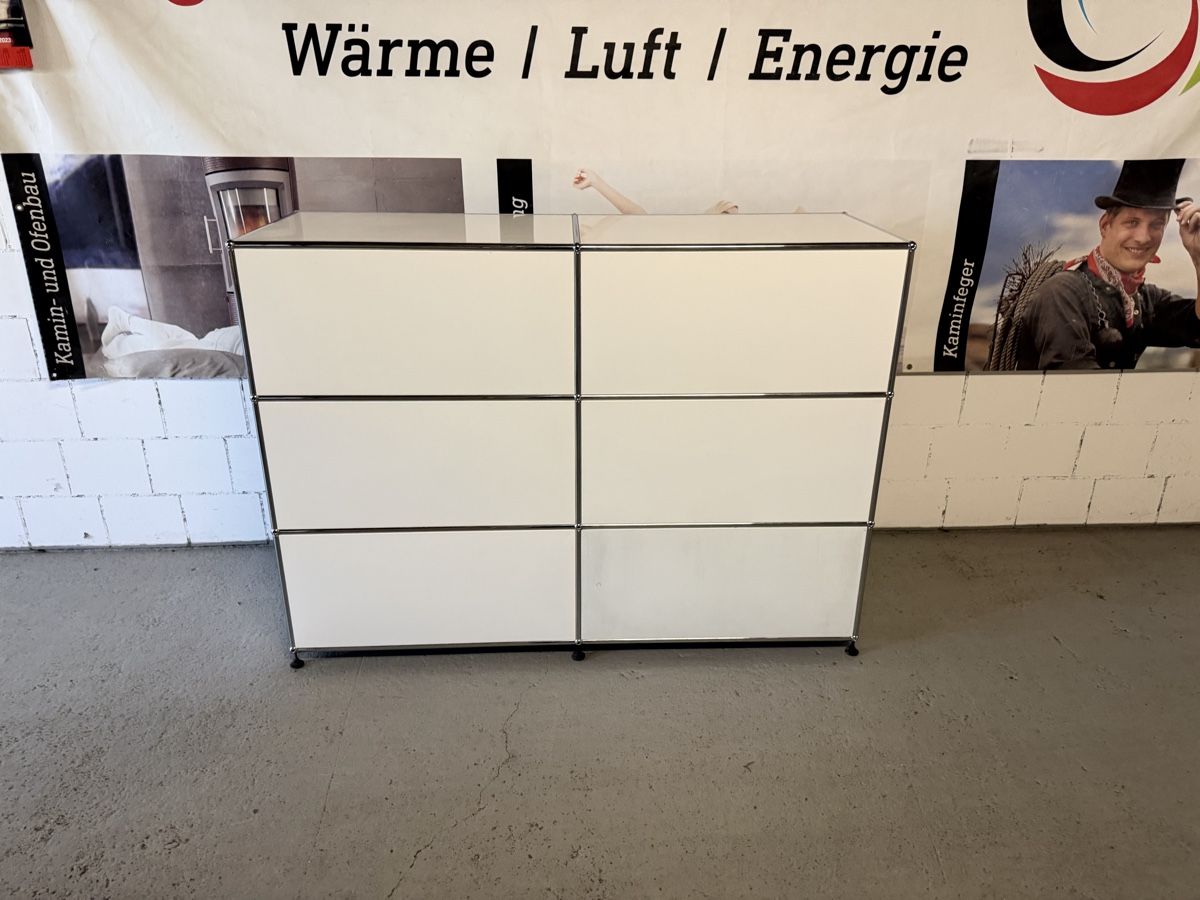 Regale: USM Haller Regalsystem weiss, Top Zustand – Gebraucht aus Hohenrain von Hopf12 2