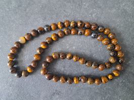 Collier de perles Oeil de tigre