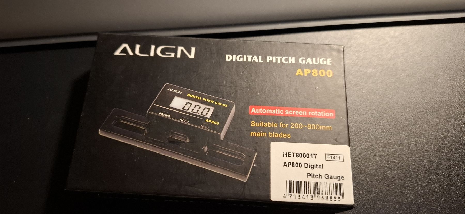 Align RC Modellbau: ALIGN Pitchlehre Digital AP 800 – Neu und originalverpackt aus Chur von Giffa-04-06 2