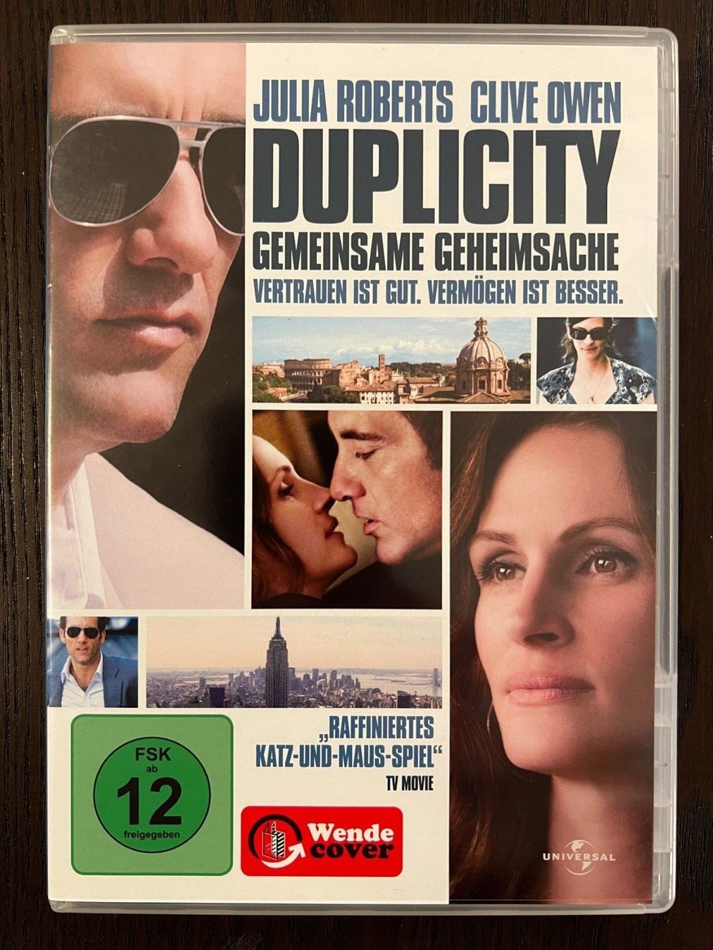Tutti i DVDs: Duplicity – Usato da Zürich venduto da FilmFreunde
