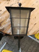 Rustikale Aussenlampe/Gartenlampe, gebraucht, Vintage-Stil