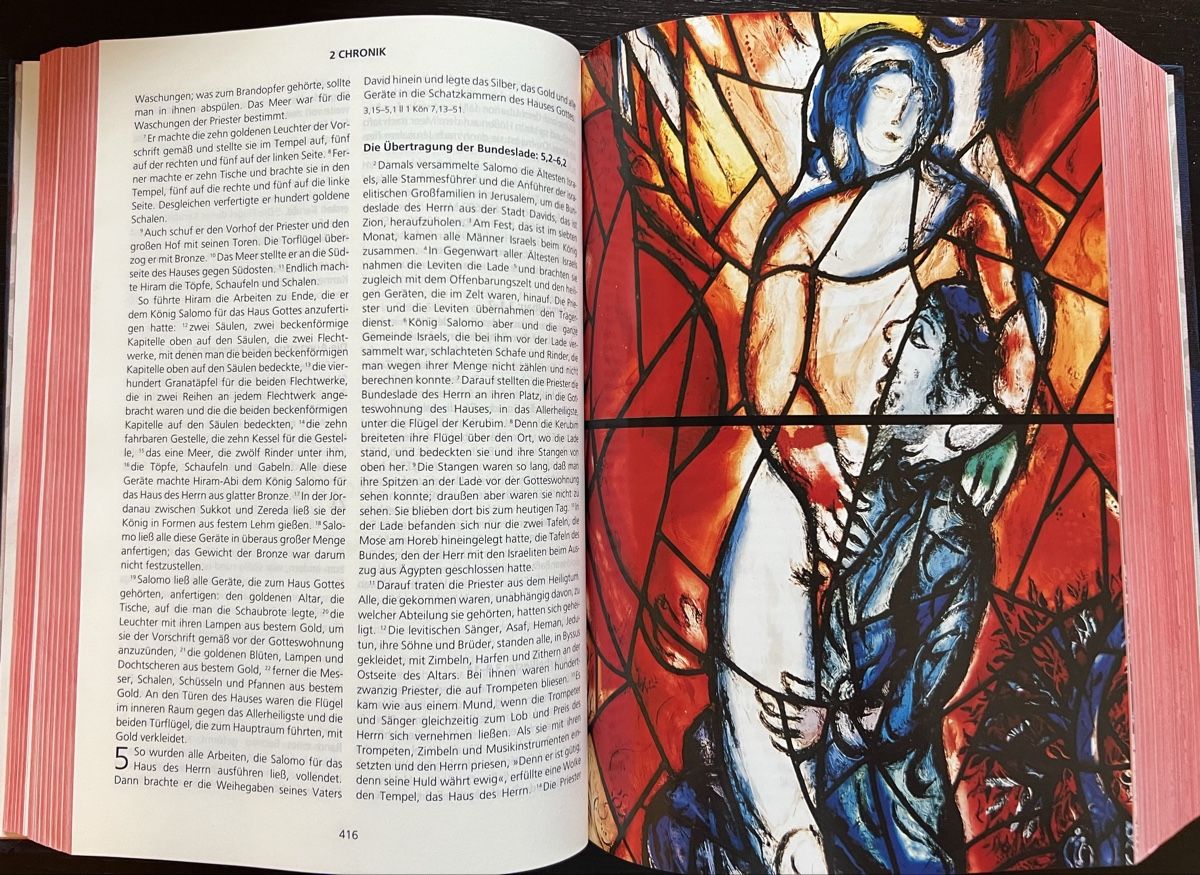 Libri: Bibel mit Bildern von Marc Chagall – Nuovo (secondo la descrizione) da Höri venduto da Tunnelchen 3