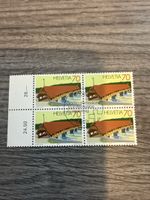 Helvetia Briefmarke, 70 Rappen, Block aus 1991, Top Zustand