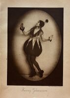 Vintage Kupfertiefdruck 1920 - Tanz, by U. Falkengren