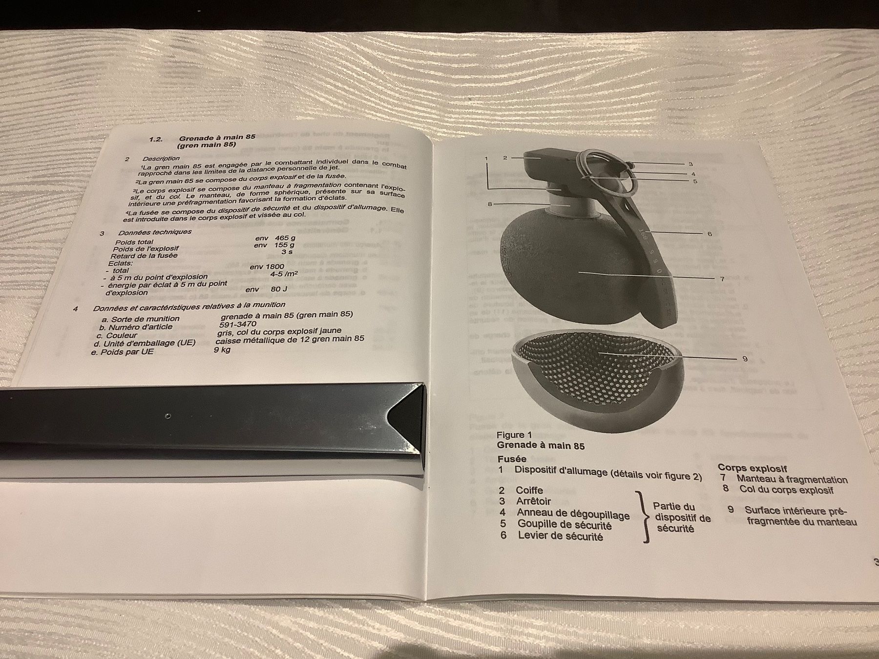 Libri: La grenade à main 85 – Usato da Massongex venduto da Nitramas 2