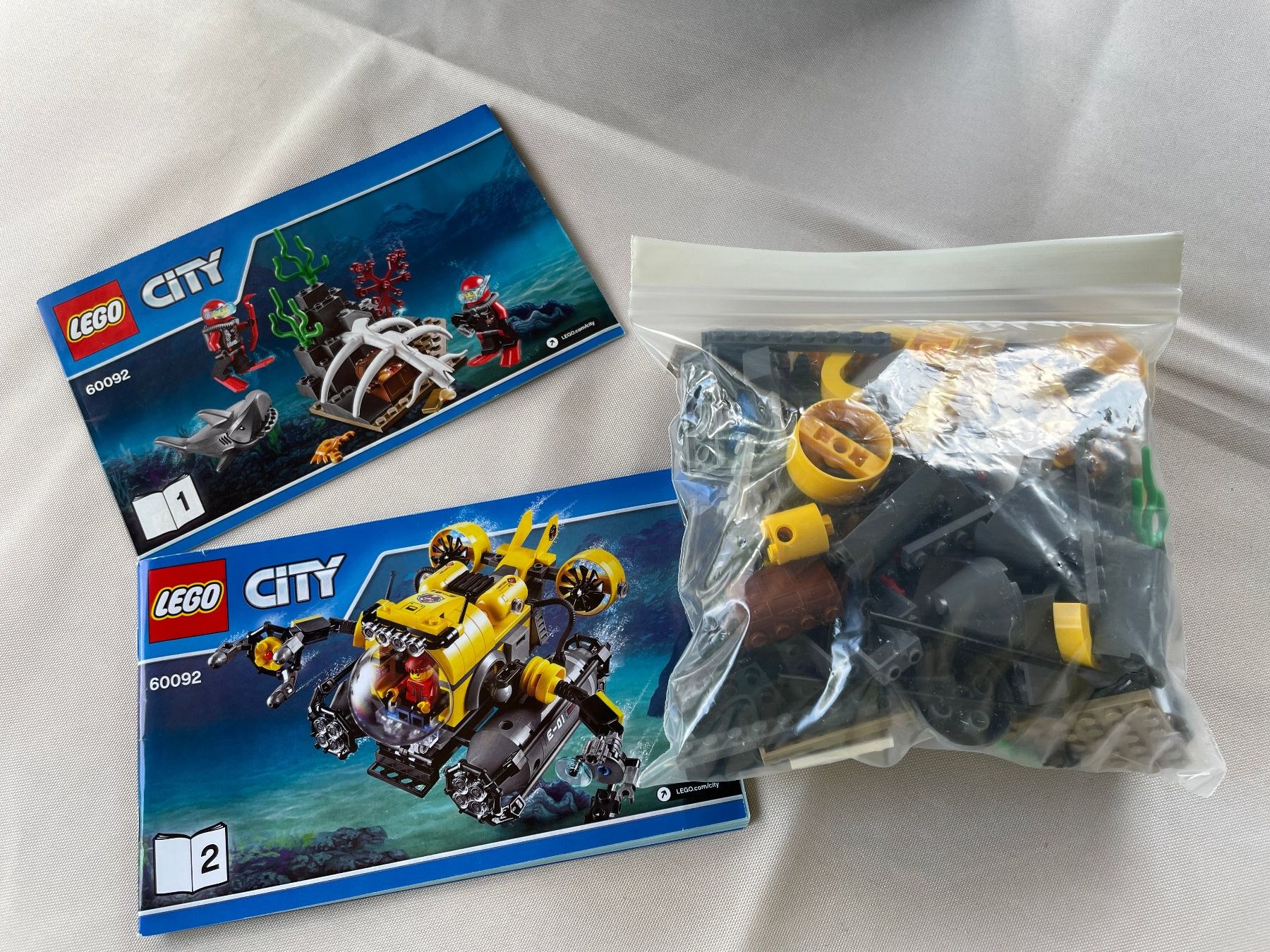 Lego Kit di costruzioni: Lego City 60092 - Tiefsee U-Boot – Usato da Buchs AG venduto da Aentli 2