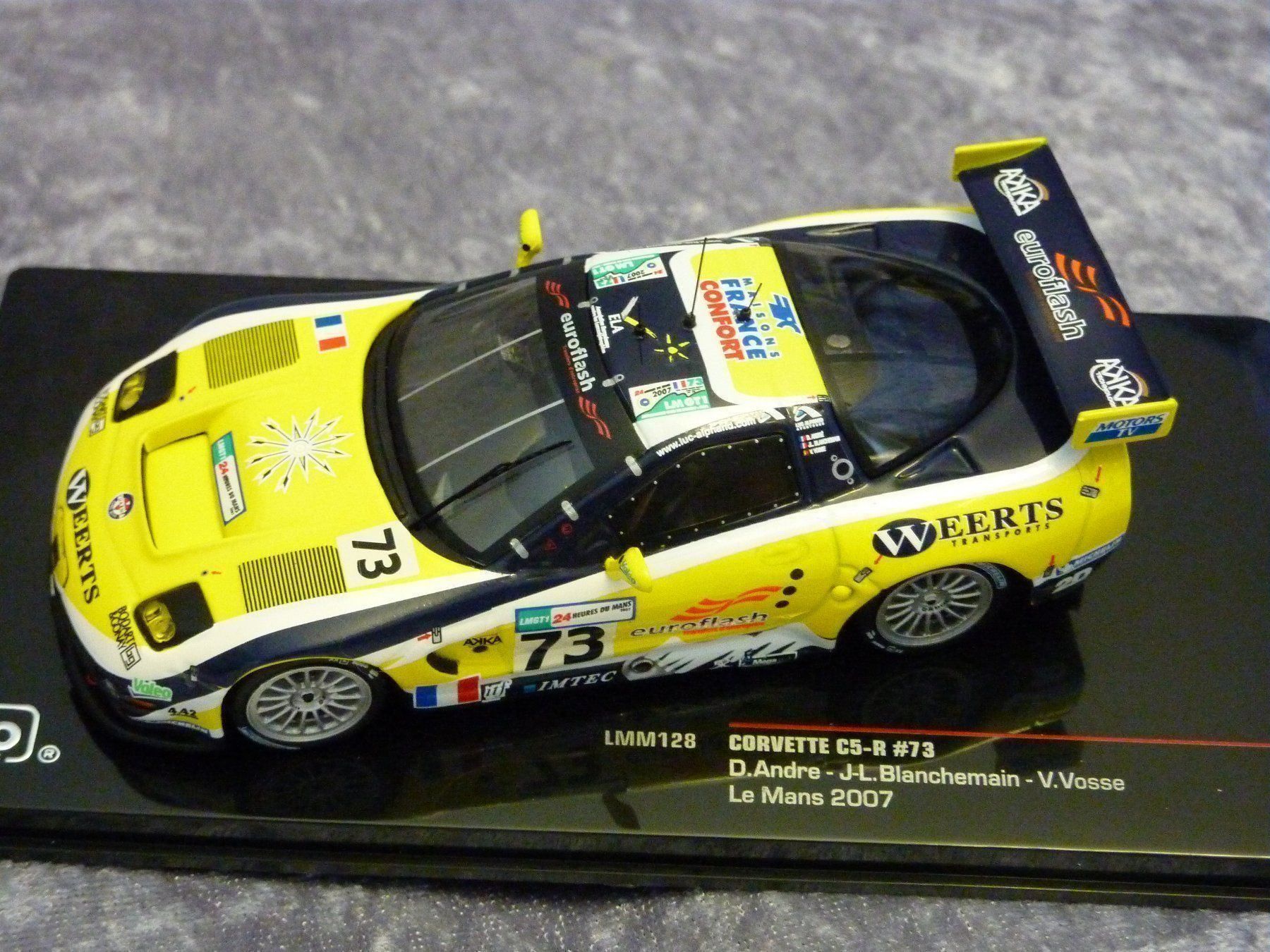 Chevrolet Modellini d'auto: Chevrolet Corvette C5-R  1:43 – Nuovo e nell'imballaggio originale da Dürrenäsch venduto da modellautos4you 3