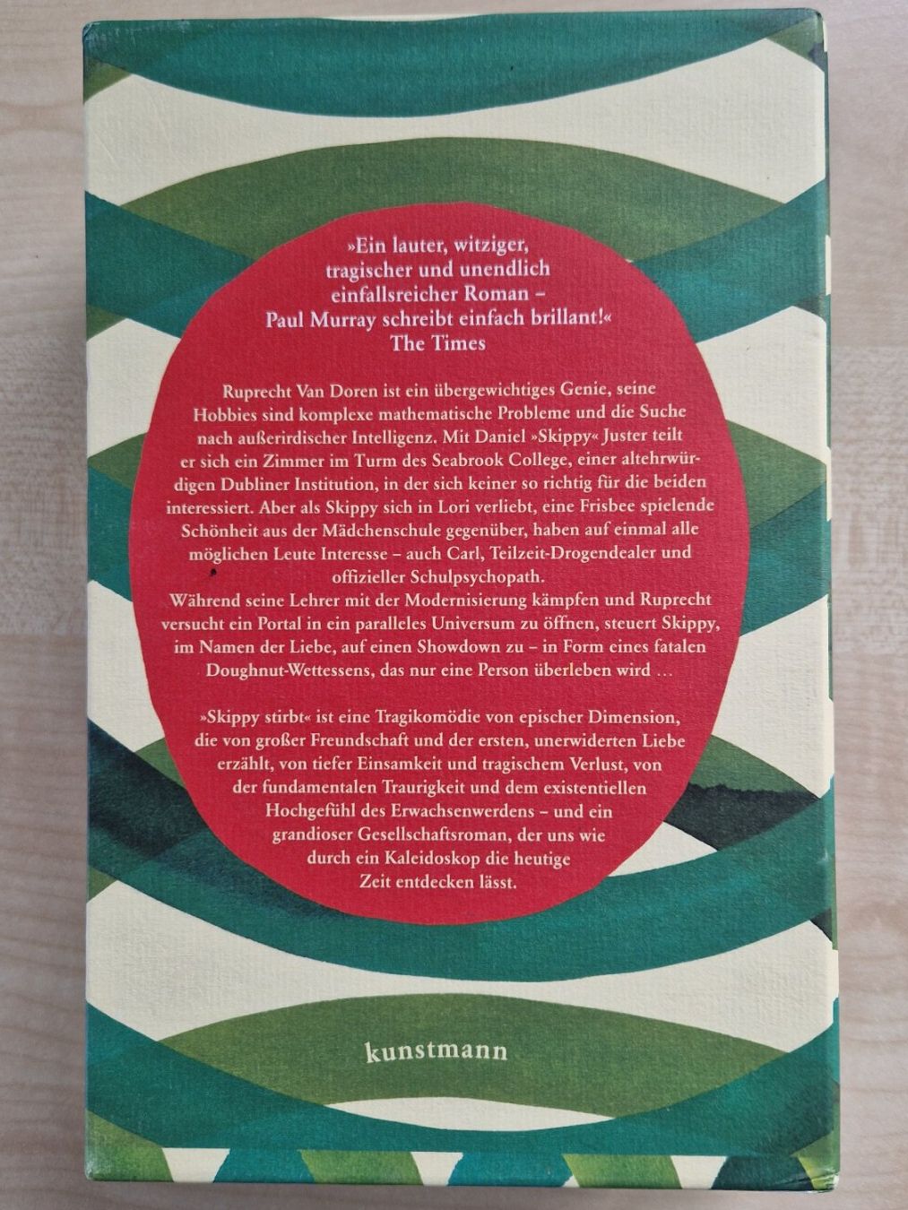 Libri: Paul Murray / Skippy stirbt – Usato da Malters venduto da page02 1