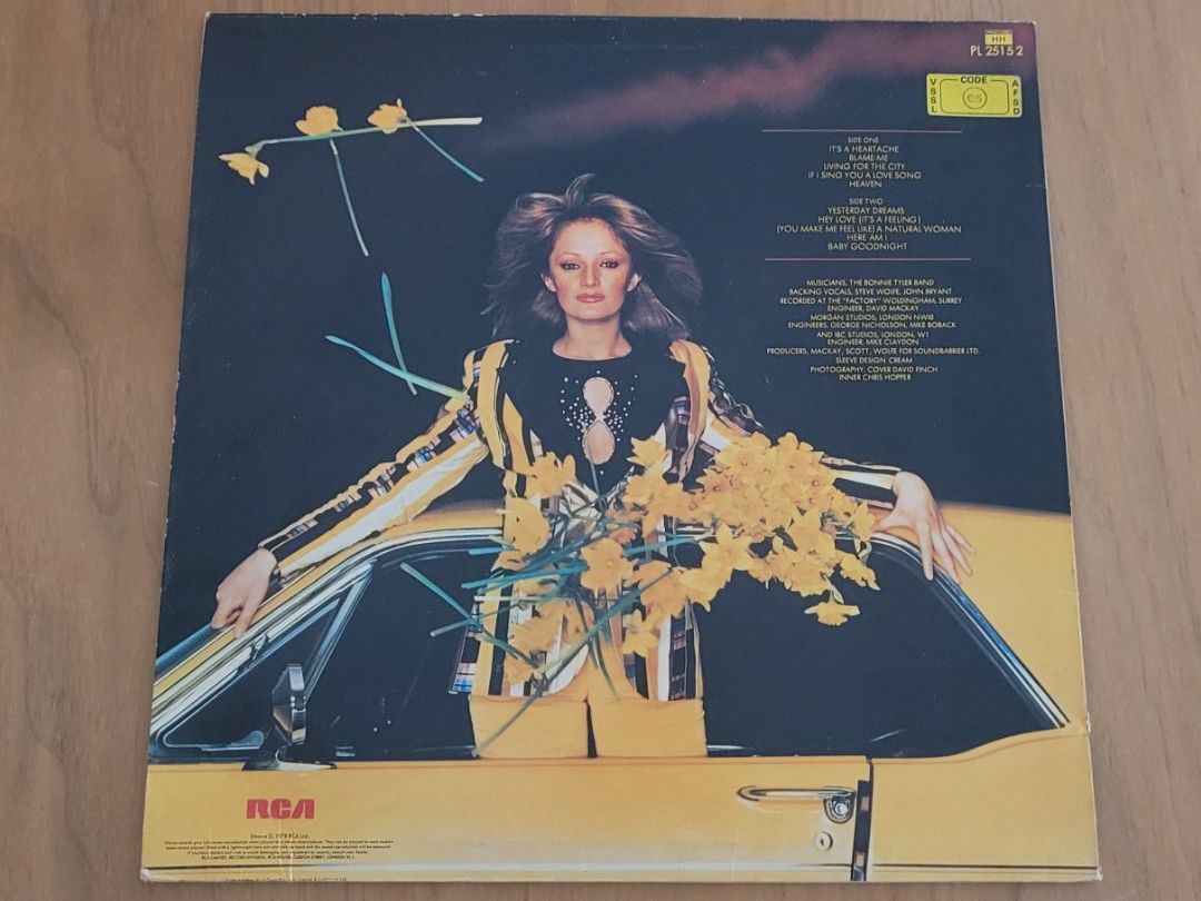 Schallplatten: LP Bonnie Tyler – Gebraucht aus Martigny von MZ-67 1
