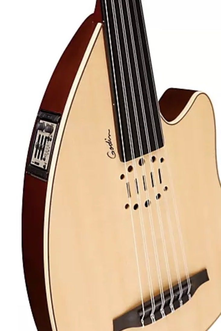 Godin Musikinstrumente: MultiOud Nylon Acoustic-Electric Oud – Gebraucht aus Zürich von Clemensmaria 2