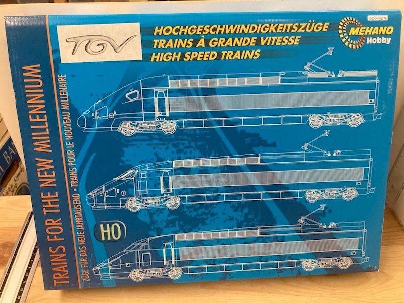 MEHANO rame 10 éléments TGV DUPLEX T688 + T699 + T700 NEUF et RARE