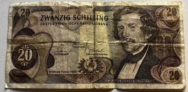 Österreich 20 Schilling 1967