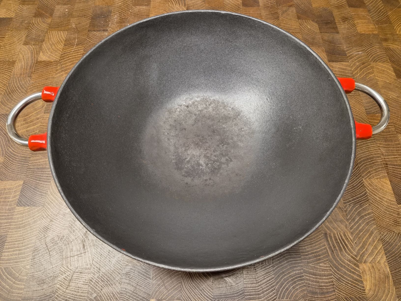 Bodum Padelle: Bodum-Wok aus Gusseisen – Usato da Ossingen venduto da M.U.Z. 1