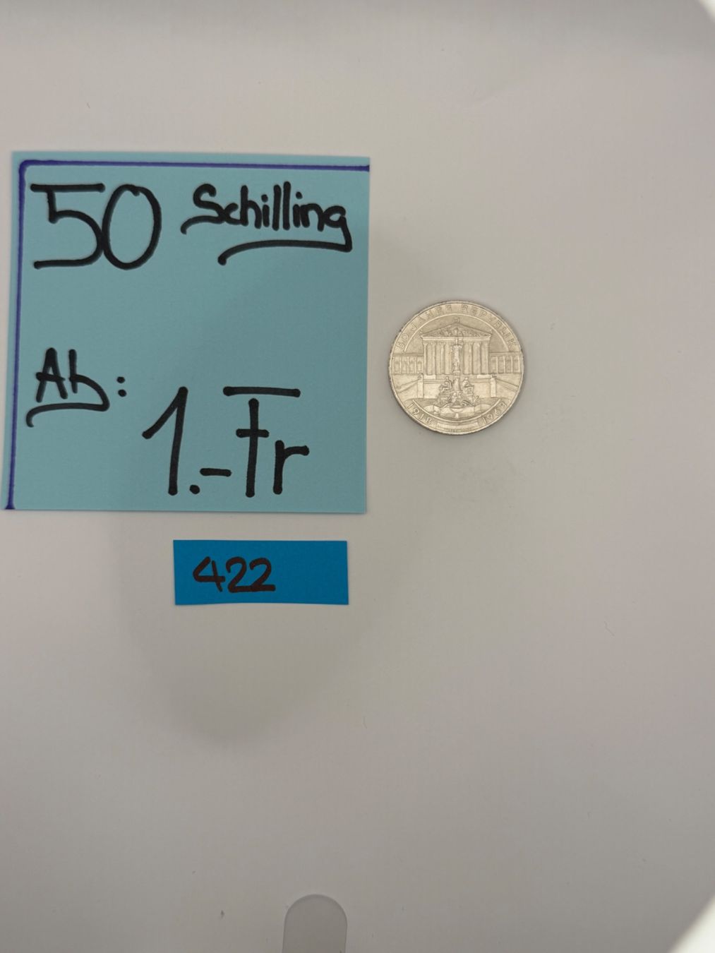 Tutti le monete: 50 Schilling Ab: 1.- Fr. – Usato da Engi venduto da kasi09