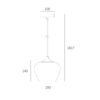 Lampadari & plafoniere: WINDSOR Hängeleuchte E27 Glas weiss mundgeblasen – Nuovo (secondo la descrizione) da Sissach venduto da mondilux 2