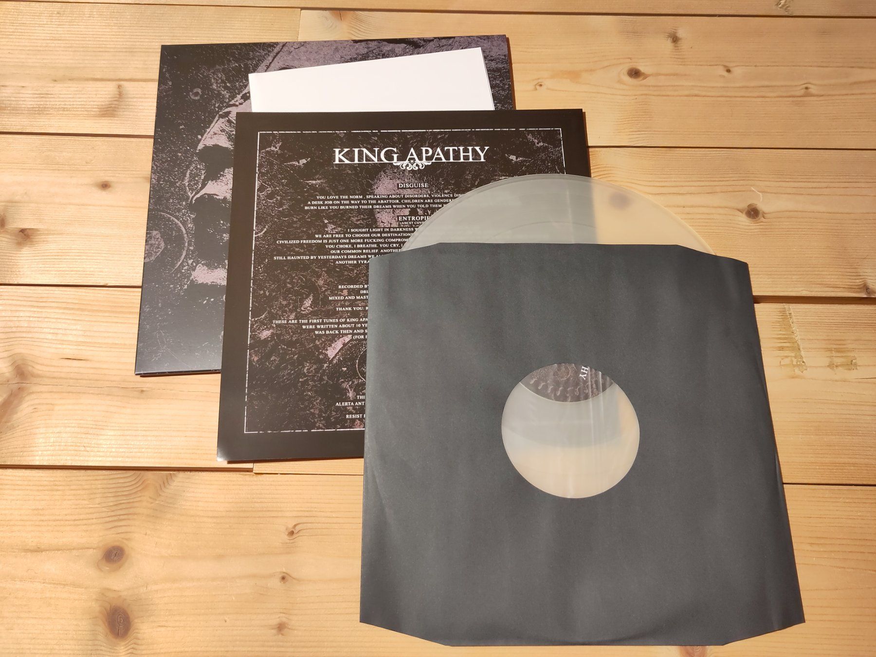 Schallplatten: Ancst | King Apathy - Split – Gebraucht aus Wasterkingen von Palu17 1