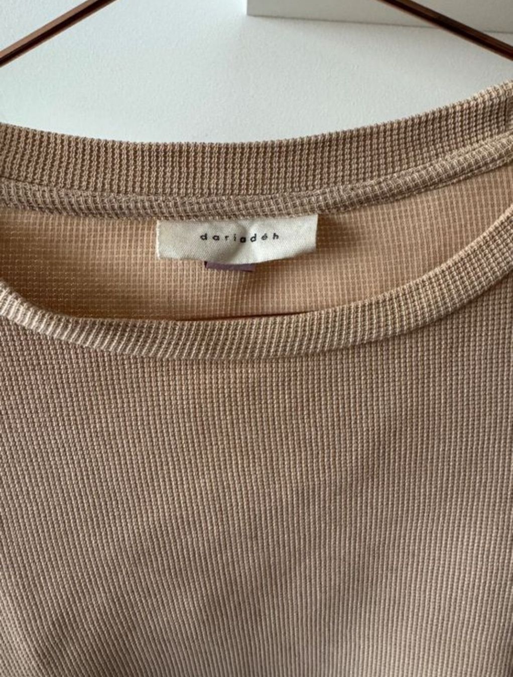Dariadéh Maglioni & Felpe: Langarmshirt beige von Dariadeh, Grösse S – Usato da Zürich venduto da Hanna.walter