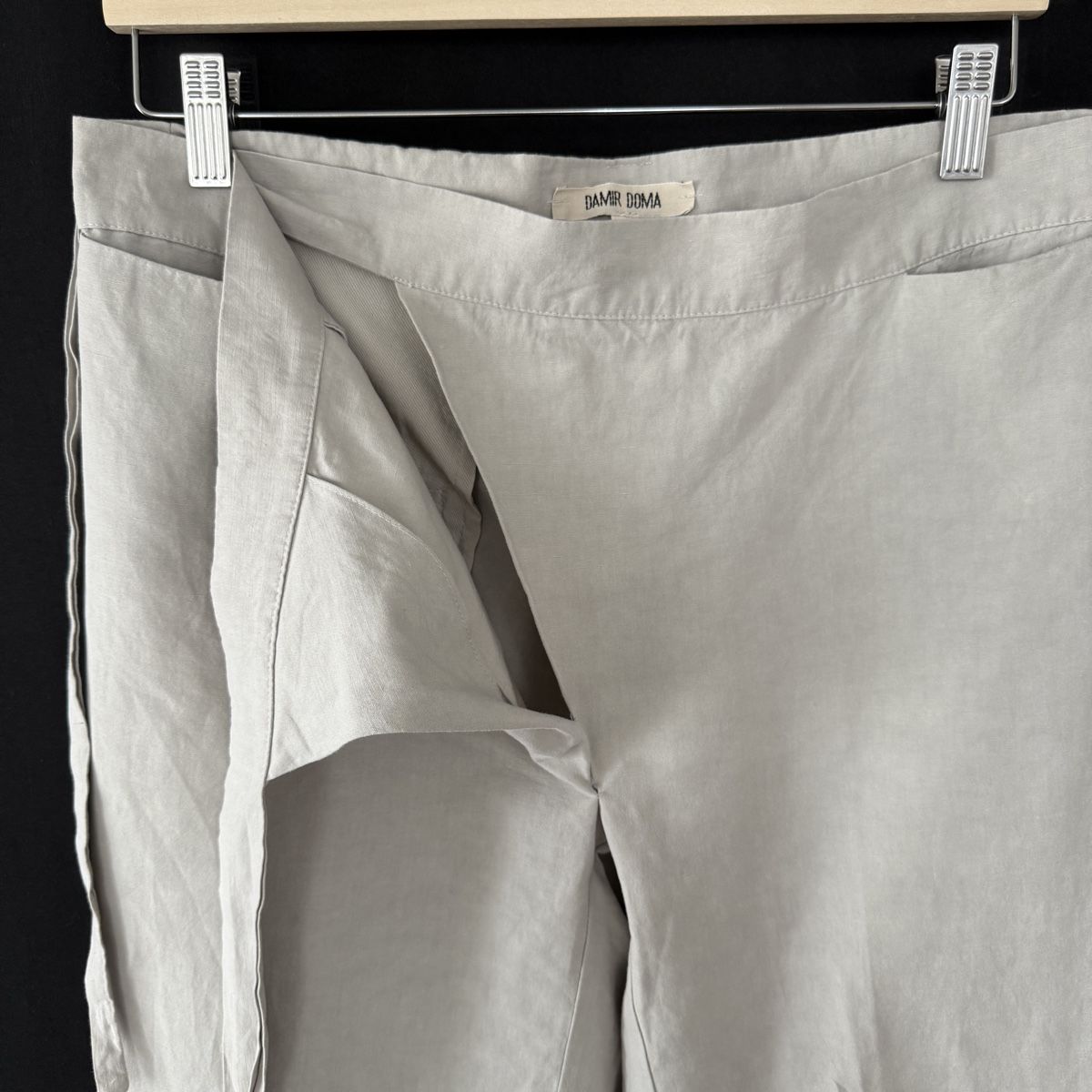 Pantaloni: DAMIR DOMA Linen/Cotton Pants – Nuovo (secondo la descrizione) da Emmen venduto da Avviivva_Com2023 3