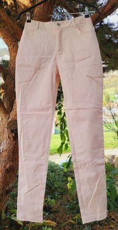 Hose Skinny Jeans Lesara Zalando,rosa, Gr. M, NEU