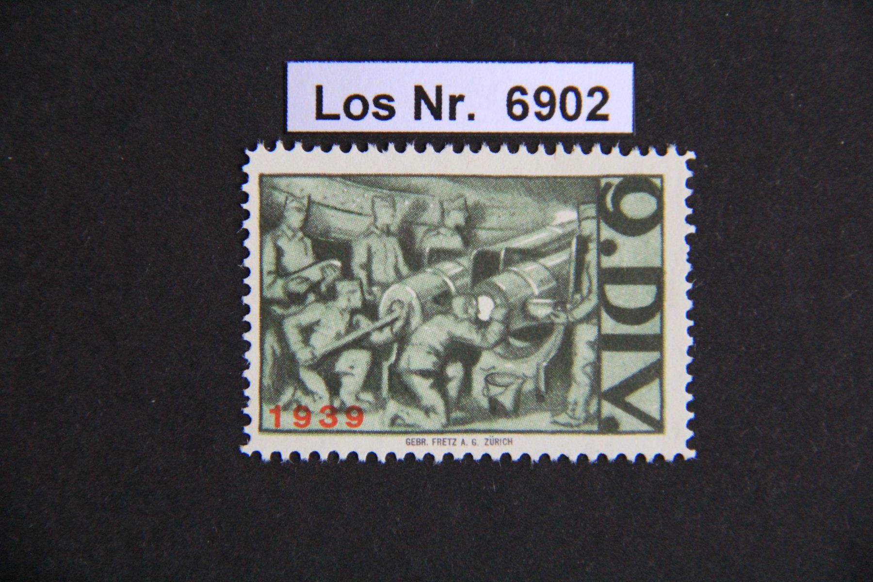 Tutti i francobolli: 2. Weltkrieg-Marke Kommandostäbe                    Los 6902 – Usato da Volken venduto da jukon65