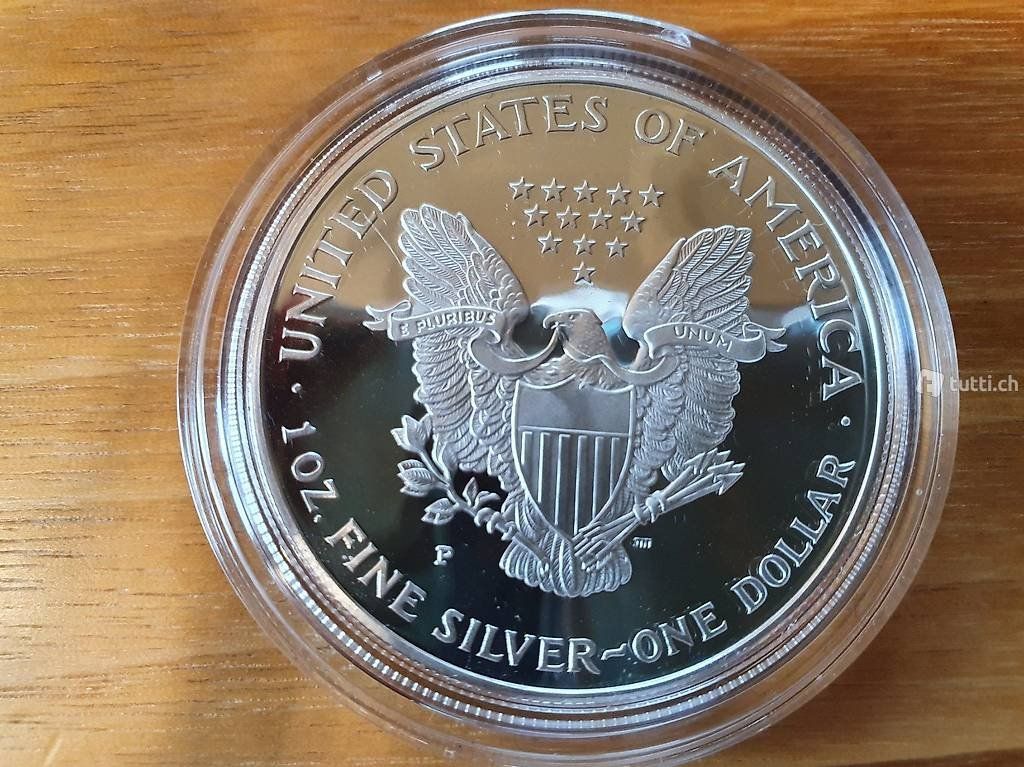 Alle Münzen: American Silver Eagle 1994 Proof PP – Gebraucht aus Steinhof SO von eng_ljl7 2