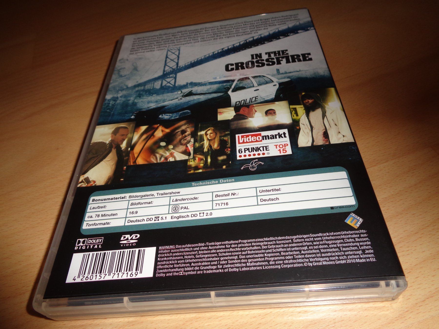 Tutti i DVDs: In the Crossfire DVD – Usato da Olten venduto da Disc-Verkauf 2